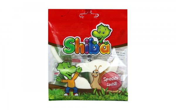  پاستیل میوه‌ای شیبا مدل Speedy Snail مقدار 90 گرم 