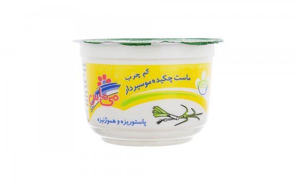 ماست چکیده موسیر می‌ماس مقدار 250 گرم
