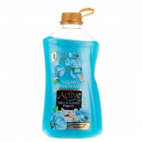 مایع دستشویی صدفی آبی اکتیو 2.5 لیتر