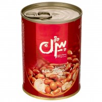 کنسرو لوبیا چیتی با قارچ بیژن 380 گرم