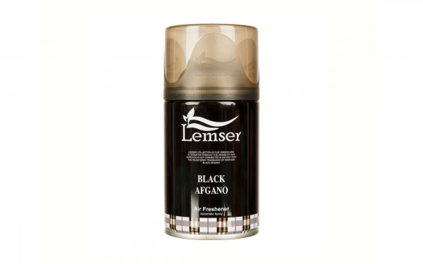 اسپری خوشبو کننده هوا لمسر مدل Black Afgano مقدار 250 میلی‌لیتر