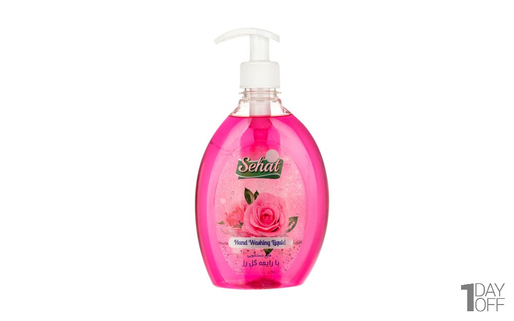 مایع دستشویی با رایحه گل رز صحت مقدار 500 گرم 