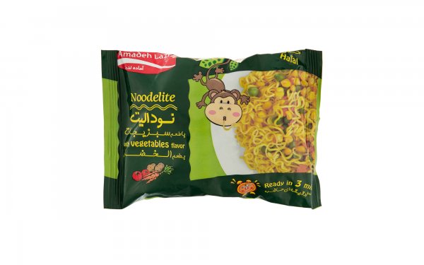 نودل با طعم سبزیجات الیت مقدار 75 گرم