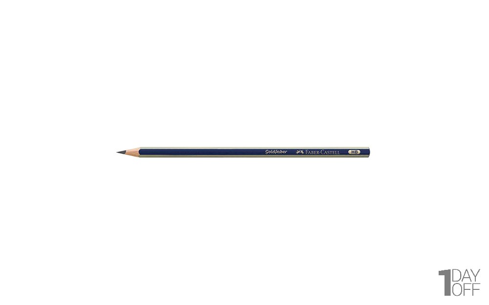 مداد مشکی فابر کاستل (Faber Castell) سری Goldfaber نوع HB
