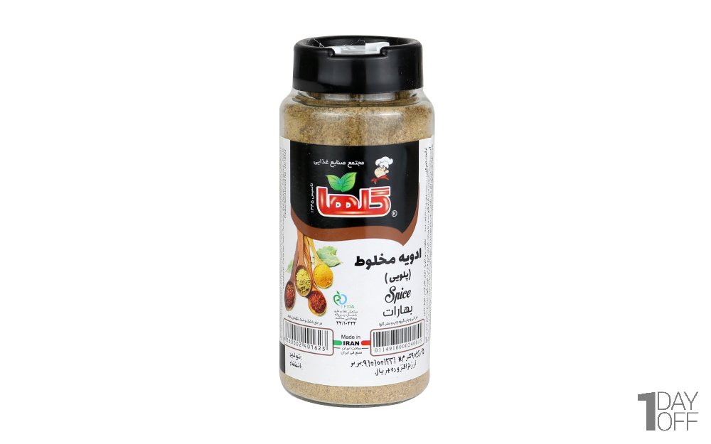 ادویه مخلوط پلویی گلها مقدار 90 گرم