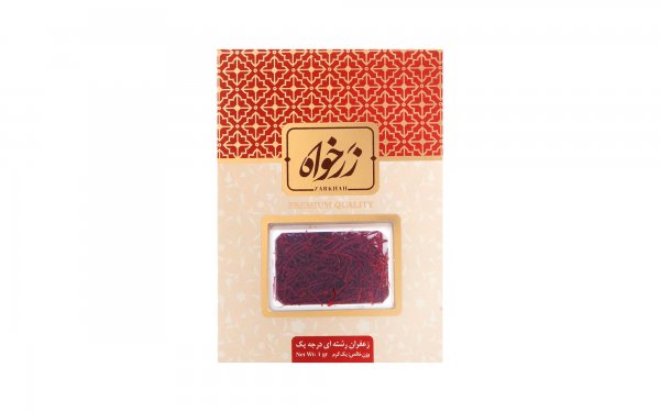 زعفران زرخواه مقدار 1 گرم