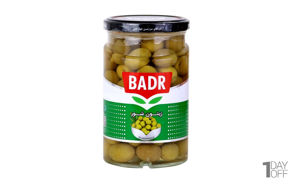 زیتون شور بدر مقدار 650 گرم