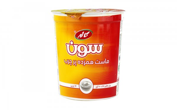 ماست هم‌زده پرچرب سون کاله مقدار 900 گرم