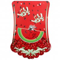 ریسه تزیینی یلدا طرح انار و هندوانه 10 عددی