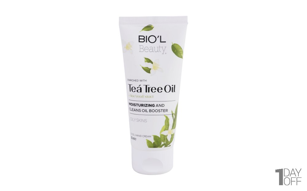 کرم دست صورت بیول (Biol) مدل Tea tree oil مقدار 60 میلی‌لیتر