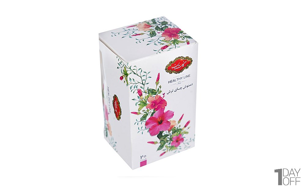 دمنوش کیسه‌ای چای ترش گلستان بسته 20 عددی