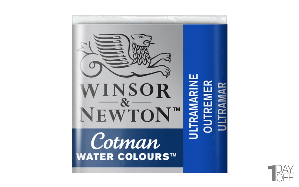 قرص آبرنگ وینزور (Winsor) سری Cotman  رنگ ULTRAMARINE