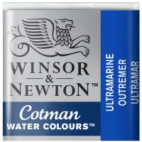 قرص آبرنگ وینزور (Winsor) سری Cotman  رنگ ULTRAMARINE