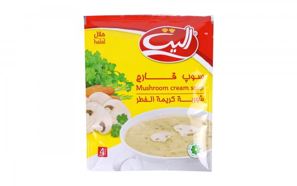 سوپ قارچ نیمه‌آماده الیت مقدار 65 گرم