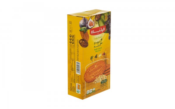 بیسکویت 4 شهد و 3 غله فرخنده مقدار 300 گرم