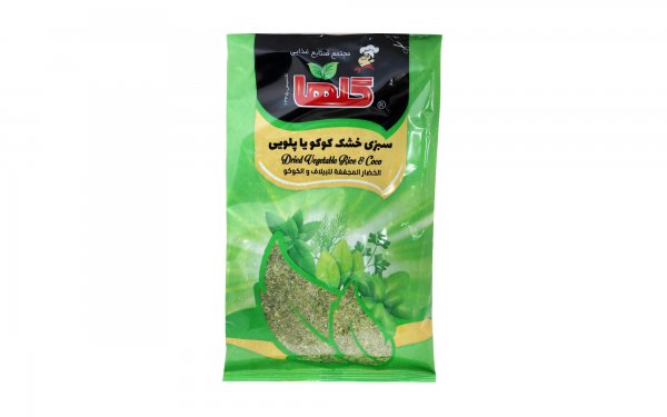 سبزی‌خشک کوکو یا پلویی گلها مقدار 100 گرم