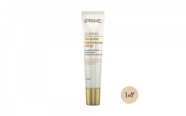 کانسیلر دور چشم SPF25 پریم مقدار 15 میلی‌لیتر رنگ 102