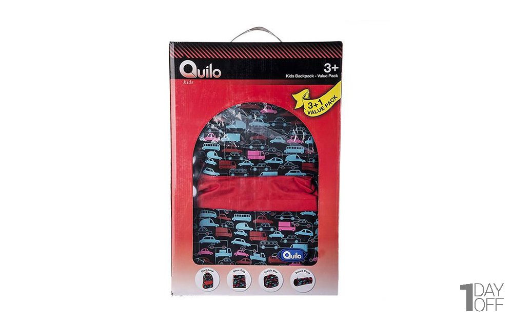 کوله پشتی کویلو (Quilo) طرح ماشین