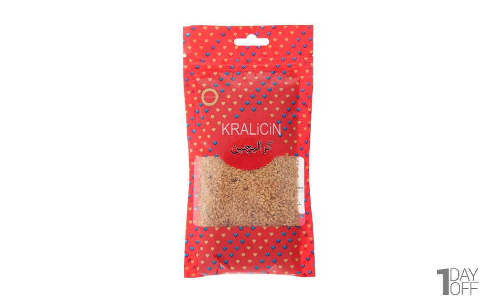 کنجد طلایی درجه یک کرالیچین مقدار 50 گرم