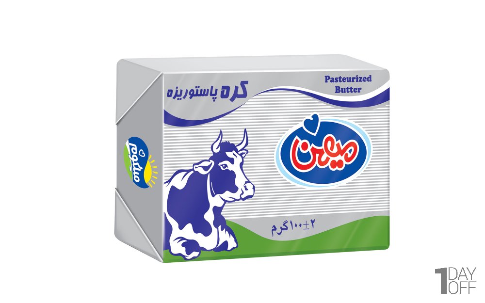 کره حیوانی پاستوریزه میهن مقدار 100 گرم
