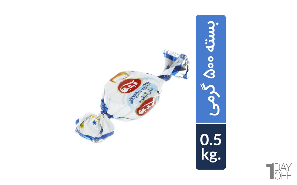 تافی توفیس با طعم نارگیل شونیز مقدار 500 گرم