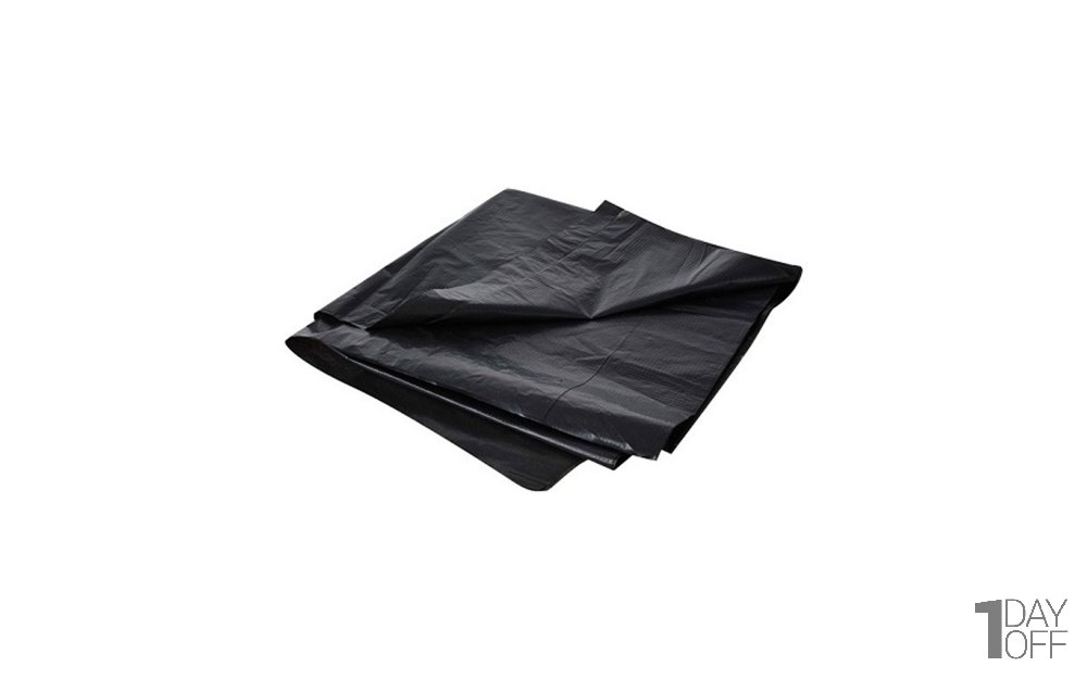 کیسه زباله مشکی 20 عددی 75x90 سانتی‌متر 500 گرمی پیلگوش