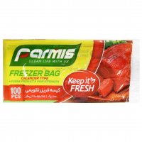 کیسه فریزر تقویمی پرمیس 100 برگ ابعاد 25x35 سانتی‌متر
