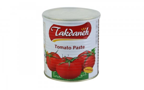 رب گوجه‌فرنگی پاستوریزه تکدانه مقدار 800 گرم