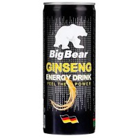 نوشیدنی انرژی‌زا جنسینگ بیگ بر Big Bear مقدار 250 میلی‌لیتر