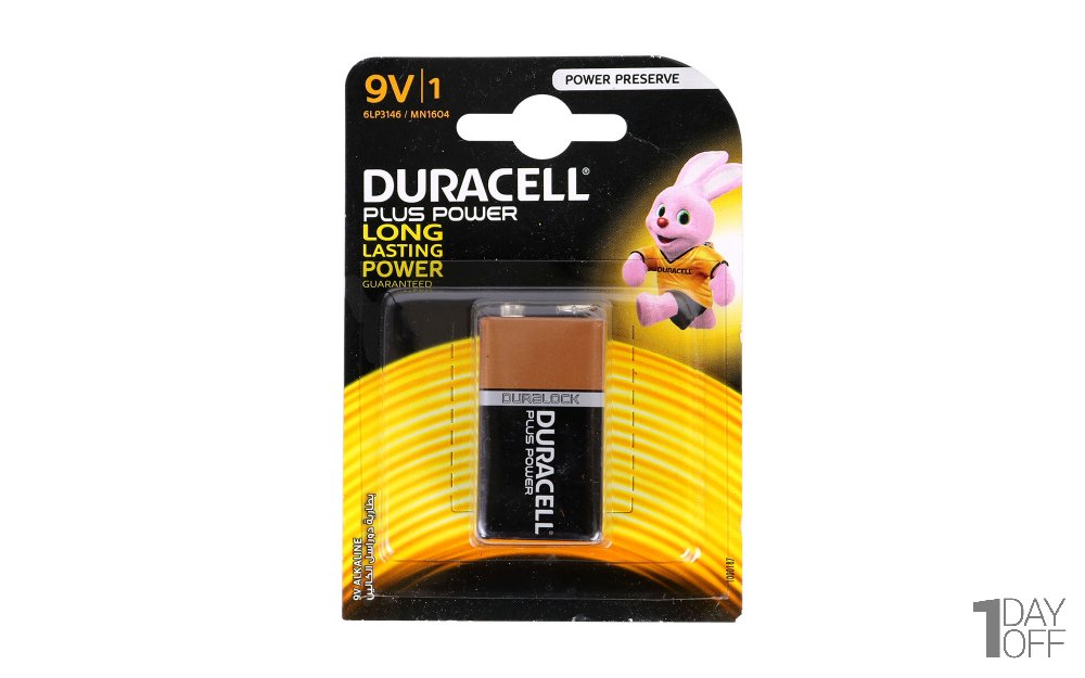 باتری کتابی آلکالاین دوراسل (Duracell) مدل Plus Power
