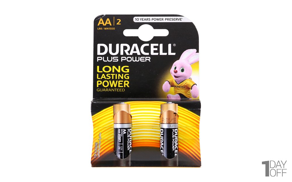 باتری قلمی آلکالاین دوراسل (Duracell) مدل Plus Power