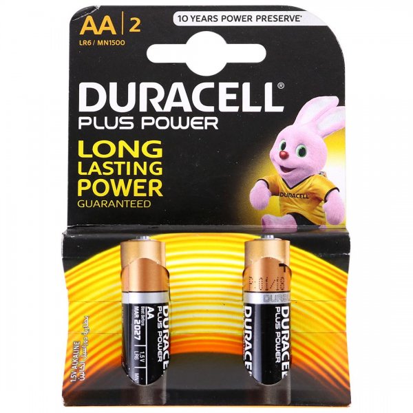باتری قلمی آلکالاین دوراسل (Duracell) مدل Plus Power