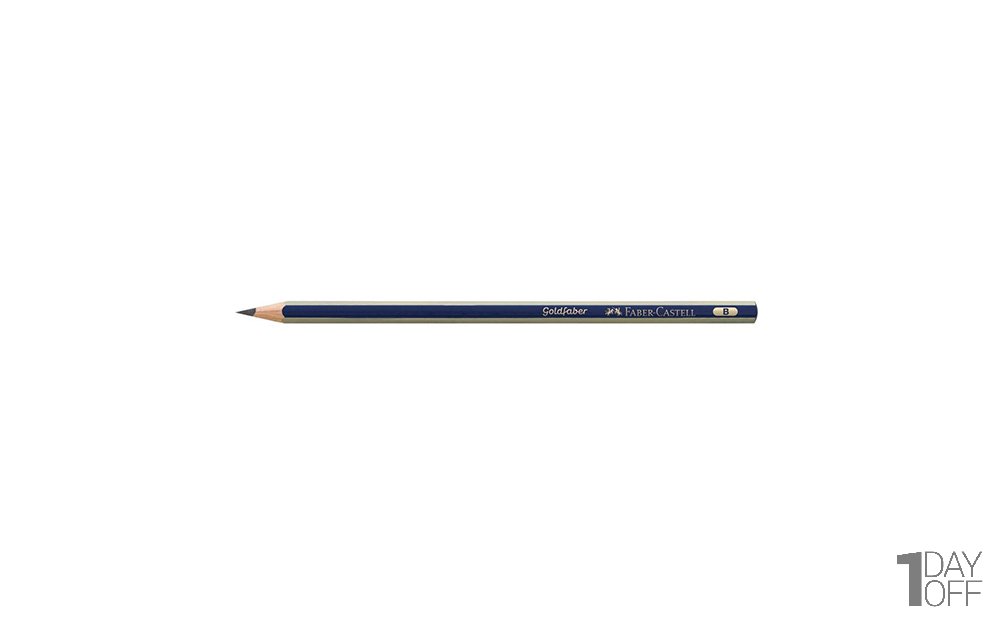 مداد مشکی فابر کاستل (Faber Castell) سری Goldfaber نوع B