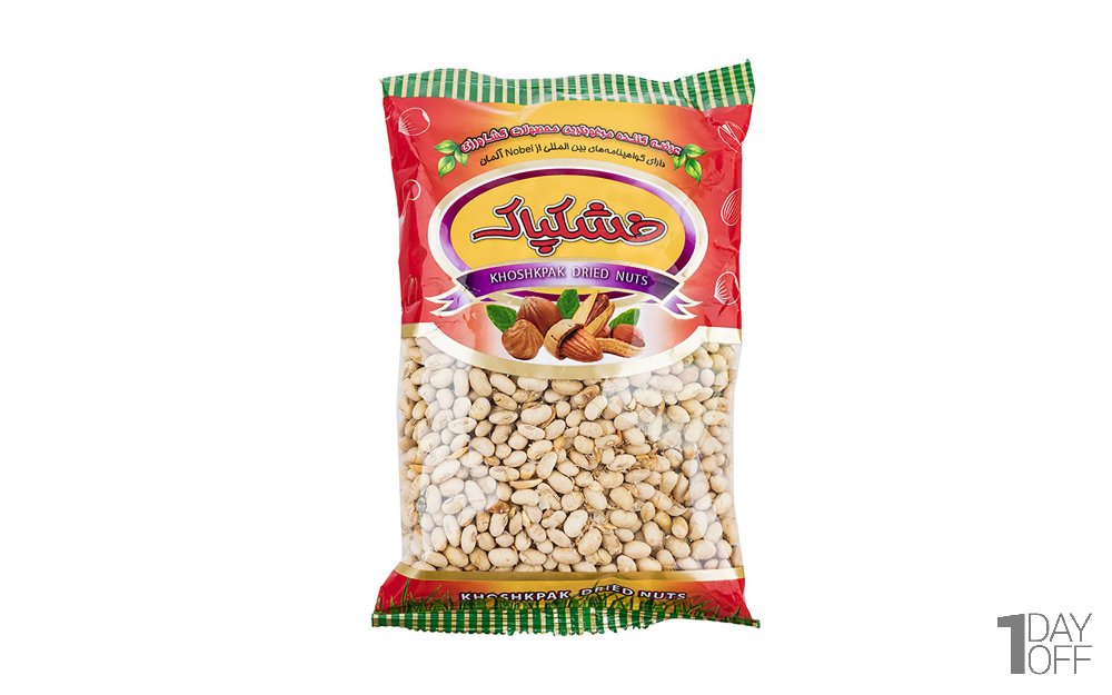 دانه سویا بوداده خشکپاک مقدار 300 گرم