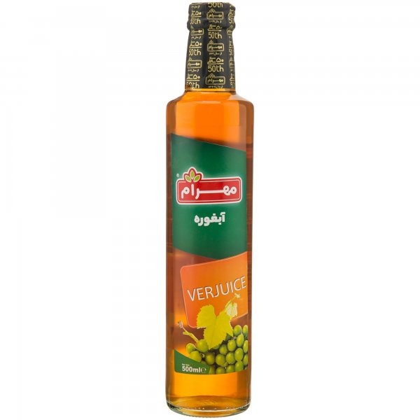 آبغوره مهرام مقدار 500 میلی‌لیتر