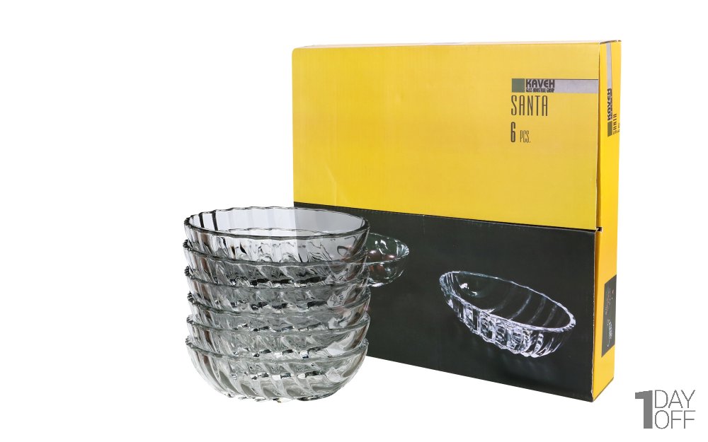 آجیل‌خوری سانتا کاوه بسته 6 عددی