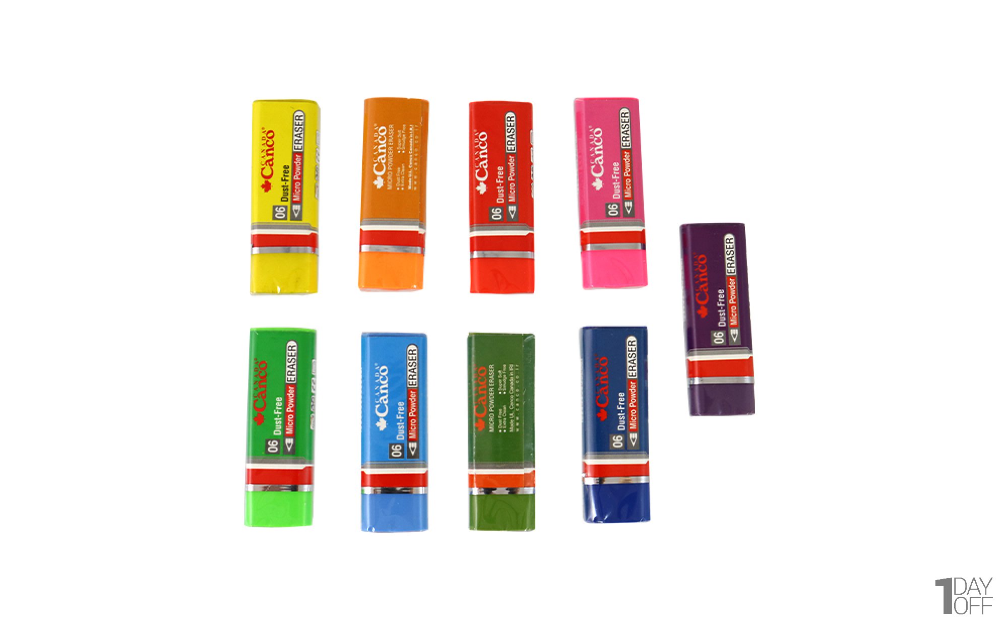 پاک‌کن رنگی کوچک Canco Micro Powder 04 - 0