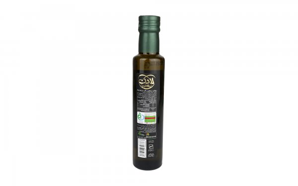  روغن زیتون بکر درجه یک لادن طلایی مقدار 250 میلی‌لیتر
