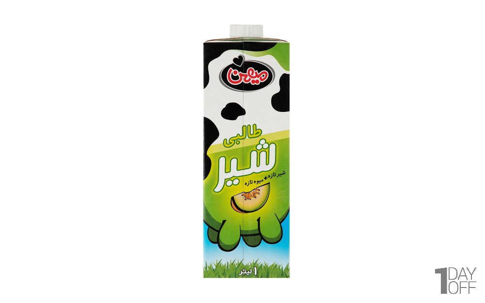 شیر طالبی میهن مقدار 1 لیتر