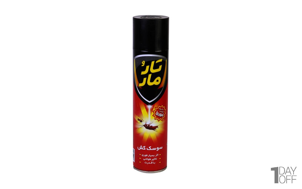 اسپری سوسک‌کش 400 میلی‌لیتری تار و مار