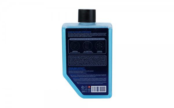 ژل آبرسان خنک‌کننده بعد از اصلاح کامان مدل Cooling مقدار 260 میلی‌لیتر 