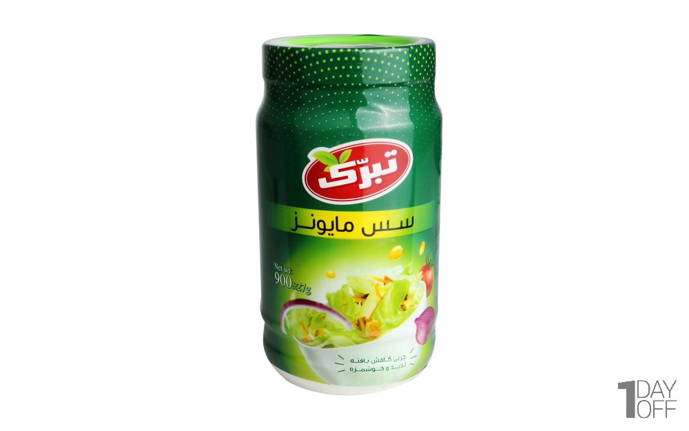 سس مایونز تبرک مقدار 900 گرم