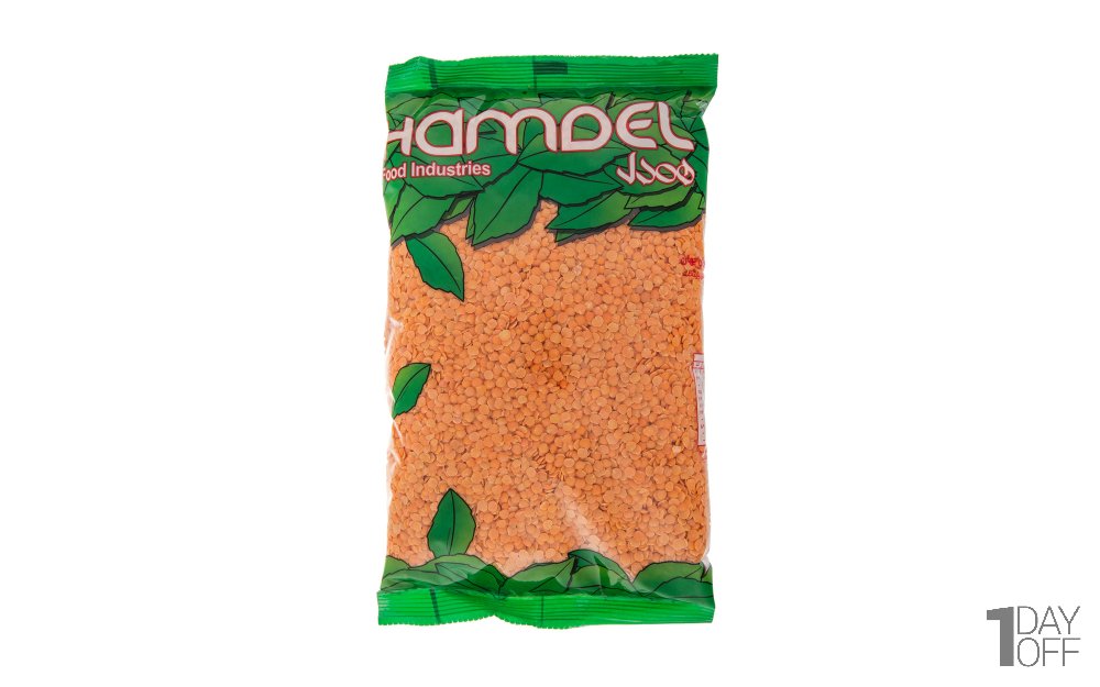دال عدس همدل مقدار 900 گرم