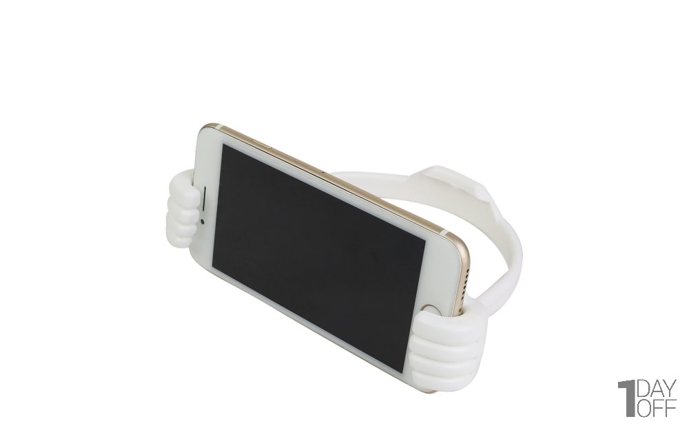 پایه نگهدارنده گوشی و تبلت مدل OK STAND رنگ سفید