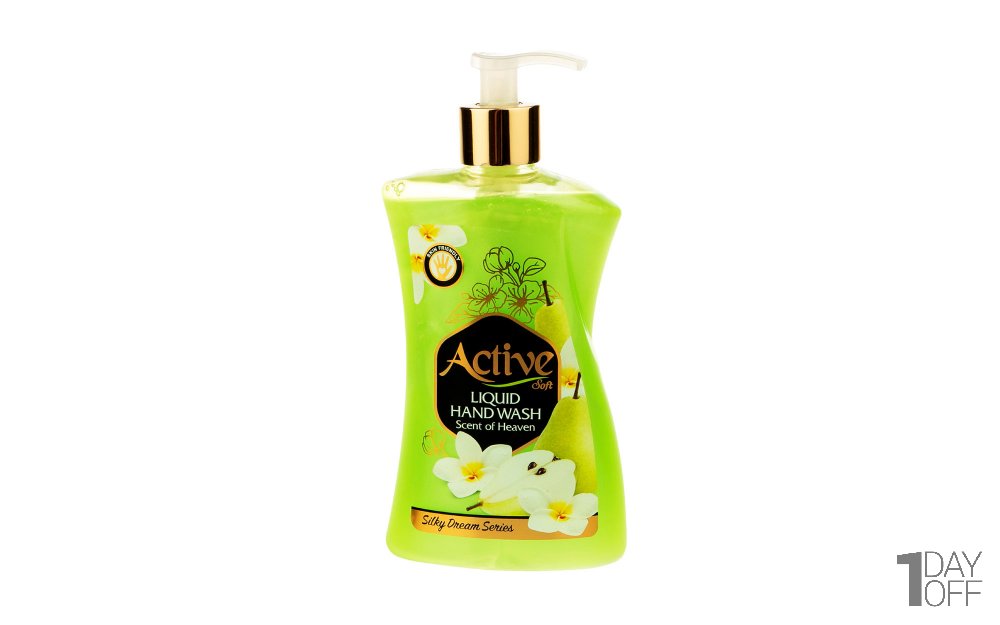 مایع دستشویی صدفی اکتیو مدل Scent of Heaven وزن 450 گرم 