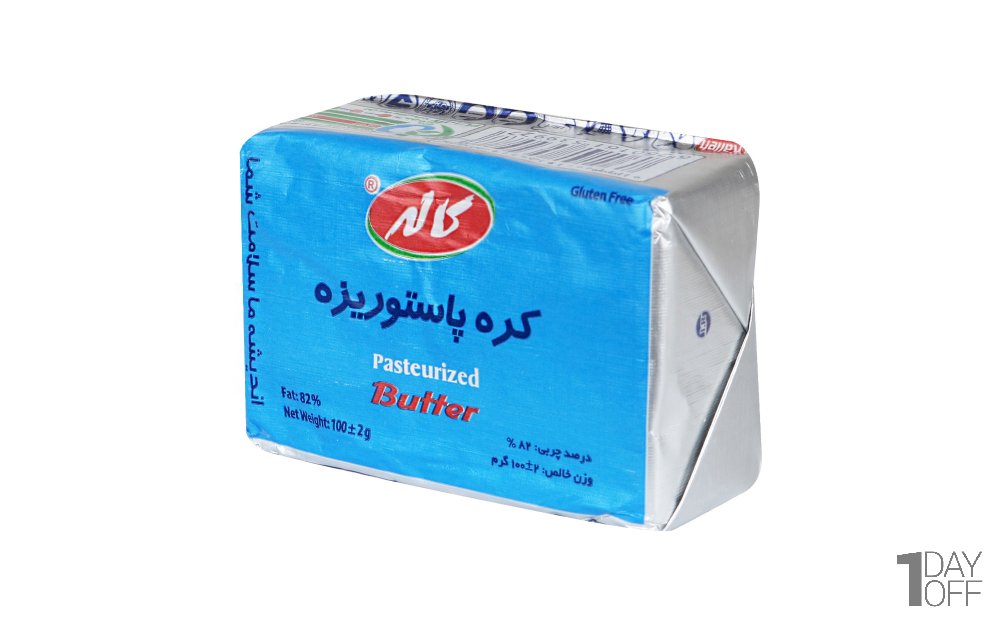 کره پاستوریزه کاله مقدار 100 گرم 