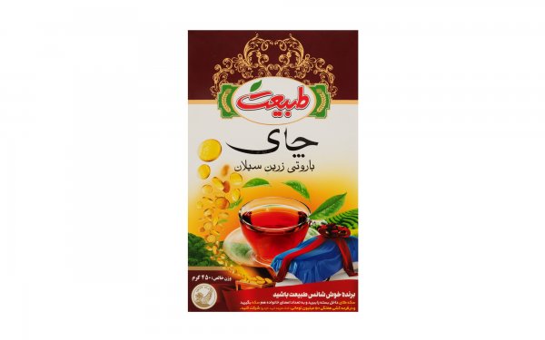 چای سیاه باروتی زرین سیلان طبیعت مقدار 450 گرم
