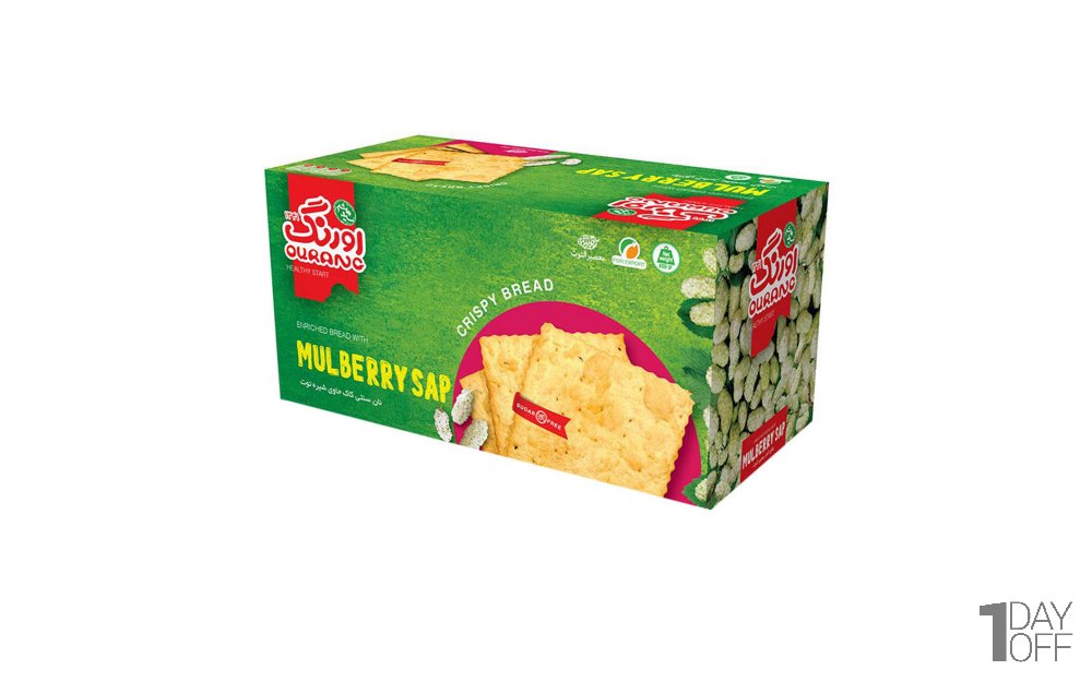 نان سنتی کاک حاوی شیره توت اورنگ مقدار 400 گرم 