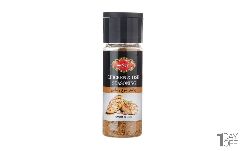 چاشنی مرغ و ماهی گلستان مقدار 90 گرم