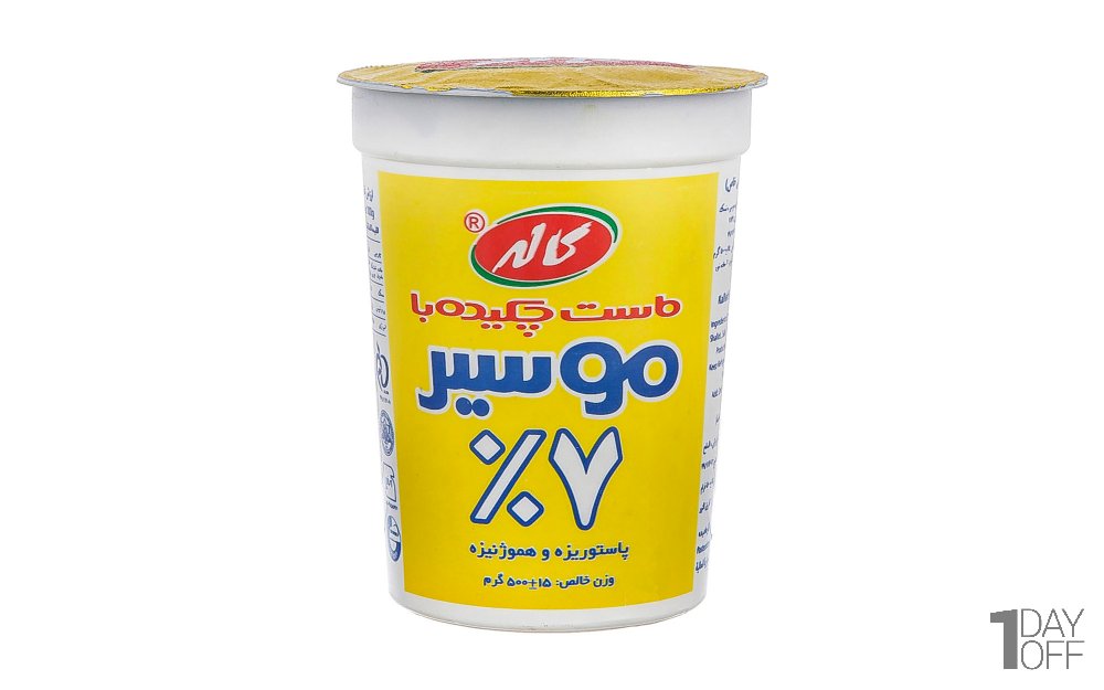 ماست چکیده موسیر کاله مقدار 450 گرم